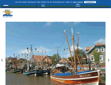Tablet Screenshot of neuharlingersiel.de